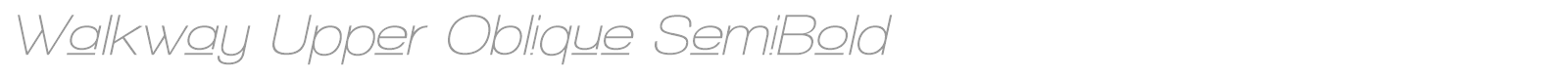 Walkway font preview